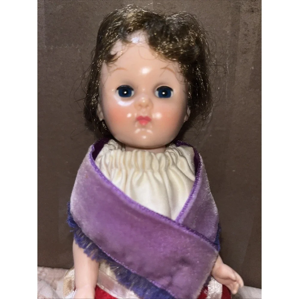 vintage  Sleepy Eyed Jointed vogue ginny‎ doll  , Tulle Skirt bkw